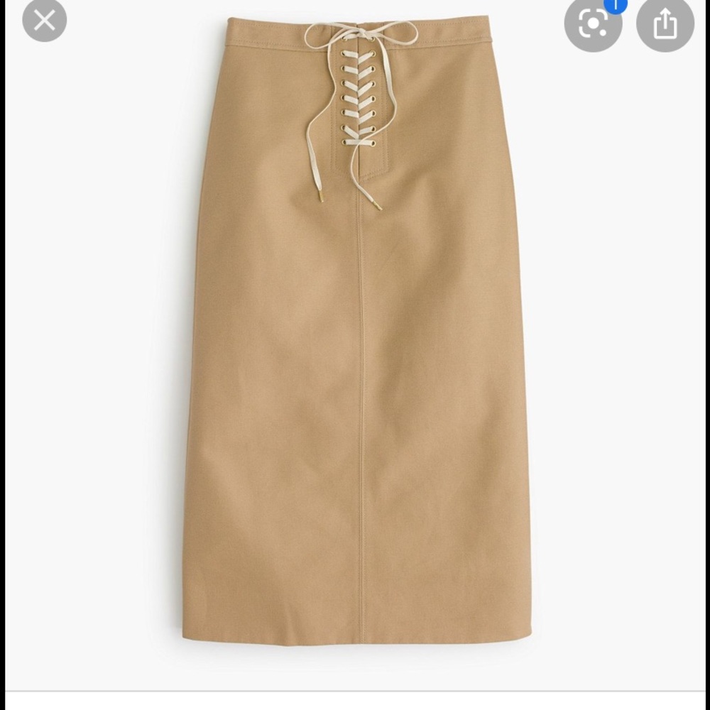 JCREW SAILOR TIE UP SKIRT